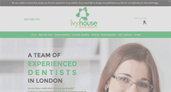 Desktop Screenshot of ivyhousedentalcamden.co.uk